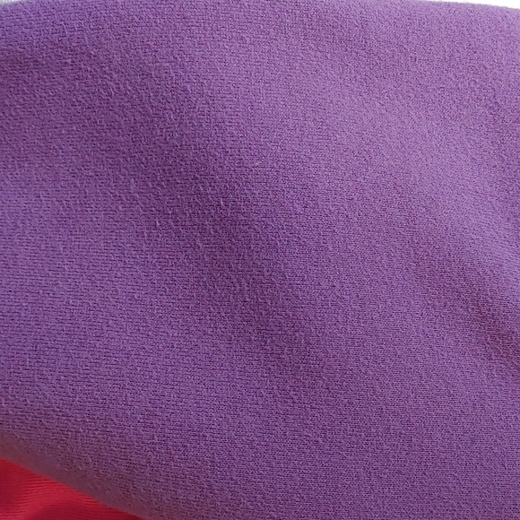 TNA COZY CROPPED 1/4 ZIP PURPLE SWEATSHIRT - Picture 11 of 13